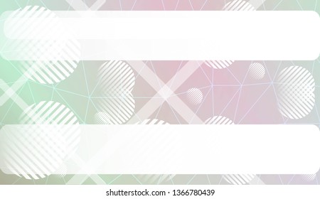 Modern geometrical abstract background with triangles, line, circle, space for text elements Template for wallpaper, interior design, decoration, scrapbooking page. Vector illustration
