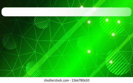 Modern geometrical abstract background with triangles, line, circle, space for text elements For textures or wallpaper. Vector illustration. Light Gradient Abstract Background