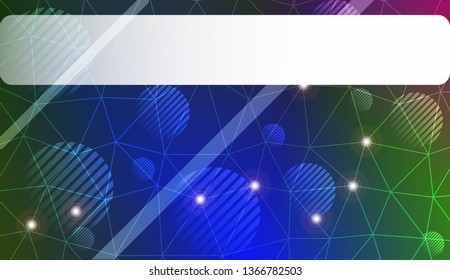 Modern geometrical abstract background with triangles, line, circle, space for text elements Template for wallpaper, interior design, decoration, scrapbooking page. Vector illustration