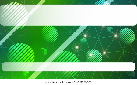 Modern geometrical abstract background with triangles, line, circle, space for text elements For textures or wallpaper. Vector illustration. Light Gradient Abstract Background