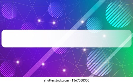 Modern geometrical abstract background with triangles, line, circle, space for text elements For textures or wallpaper. Vector illustration. Light Gradient Abstract Background