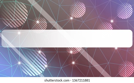 Modern geometrical abstract background with triangles, line, circle, space for text elements For textures or wallpaper. Vector illustration. Light Gradient Abstract Background
