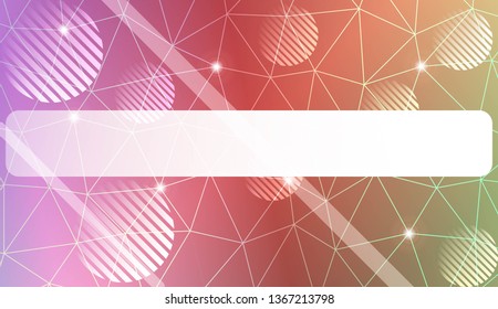 Modern geometrical abstract background with triangles, line, circle, space for text elements Template for wallpaper, interior design, decoration, scrapbooking page. Vector illustration