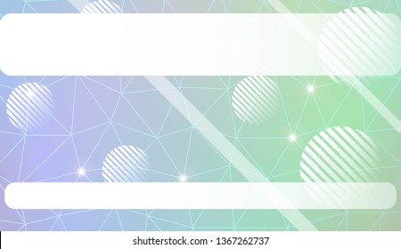 Modern geometrical abstract background with triangles, line, circle, space for text elements For textures or wallpaper. Vector illustration. Light Gradient Abstract Background