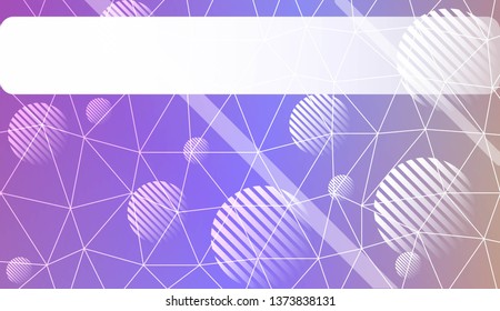 Modern geometrical abstract background with triangles, line, circle, space for text elements For textures or wallpaper. Vector illustration. Light Gradient Abstract Background