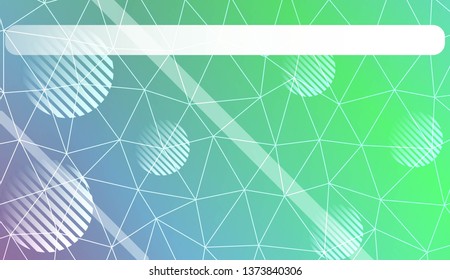 Modern geometrical abstract background with triangles, line, circle, space for text elements Template for wallpaper, interior design, decoration, scrapbooking page. Vector illustration