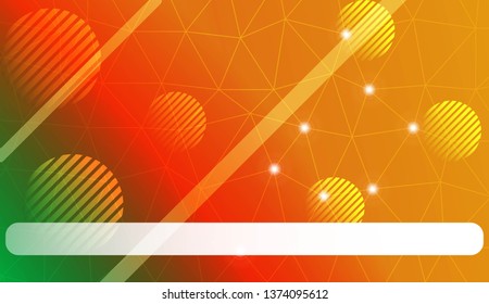 Modern geometrical abstract background with triangles, line, circle, space for text elements For textures or wallpaper. Vector illustration. Light Gradient Abstract Background