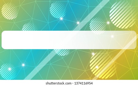 Modern geometrical abstract background with triangles, line, circle, space for text elements For textures or wallpaper. Vector illustration. Light Gradient Abstract Background