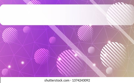 Modern geometrical abstract background with triangles, line, circle, space for text elements Template for wallpaper, interior design, decoration, scrapbooking page. Vector illustration