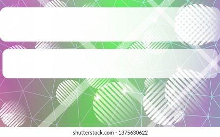 Modern geometrical abstract background with triangles, line, circle, space for text elements For textures or wallpaper. Vector illustration. Light Gradient Abstract Background