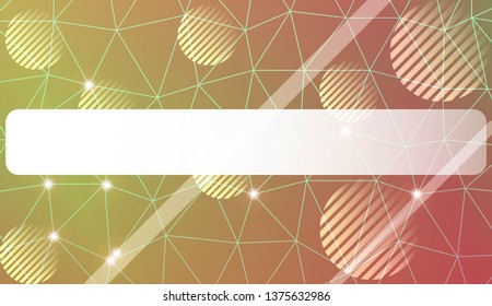 Modern geometrical abstract background with triangles, line, circle, space for text elements Template for wallpaper, interior design, decoration, scrapbooking page. Vector illustration