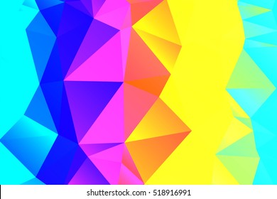 modern geometrical abstract background. Triangular backdrop. Bright wallpaper. geometric texture. colorful pattern. creative concept. vector illustration for booklet, cover, magazine, banner,