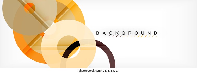 Modern geometrical abstract background, vector illustration