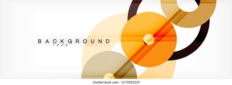 Modern geometrical abstract background, vector illustration