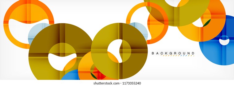 Fondo abstracto geométrico moderno, ilustración vectorial