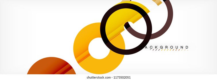 Modern geometrical abstract background, vector illustration