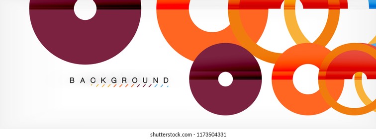 Fondo abstracto geométrico moderno, ilustración vectorial