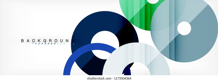 Modern geometrical abstract background, vector illustration
