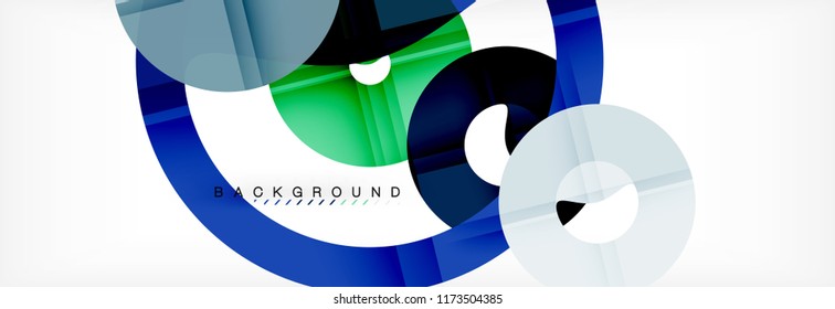 Modern geometrical abstract background, vector illustration