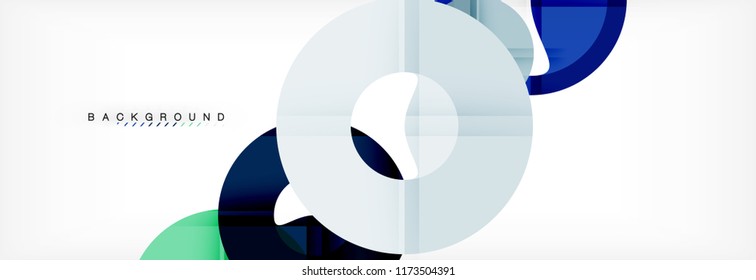 Modern geometrical abstract background, vector illustration