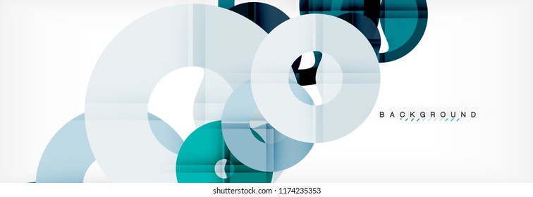 Modern geometrical abstract background, vector illustration