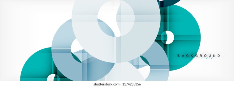 Fundo abstrato geométrico moderno, ilustração vetorial