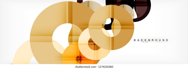 Modern geometrical abstract background, vector illustration