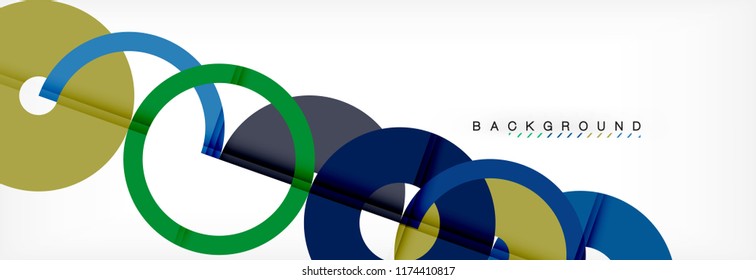 Modern geometrical abstract background, vector illustration