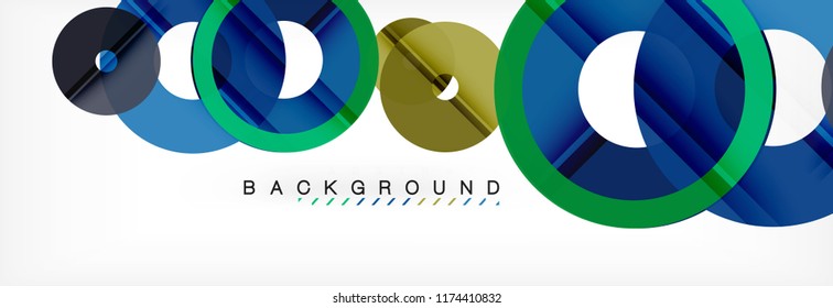 Modern geometrical abstract background, vector illustration