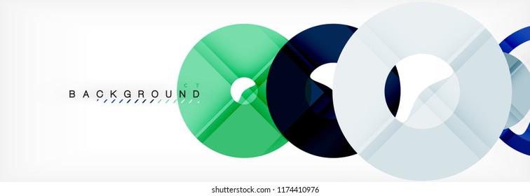 Moderner, geometrischer abstrakter Hintergrund, Vektorgrafik