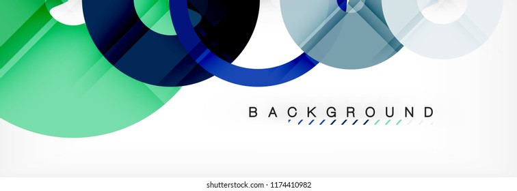 Modern geometrical abstract background, vector illustration