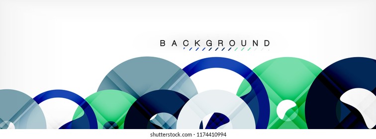 Modern geometrical abstract background, vector illustration