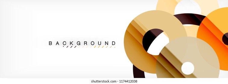 Fondo abstracto geométrico moderno, ilustración vectorial