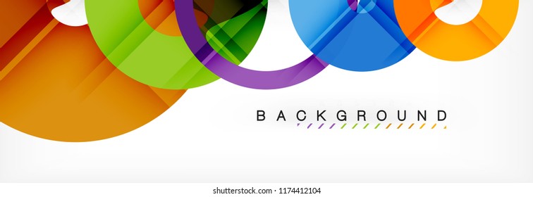 Modern geometrical abstract background, vector illustration