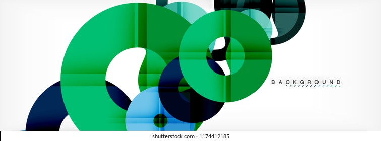 Fondo abstracto geométrico moderno, ilustración vectorial