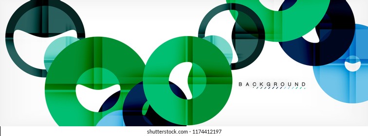 Fondo abstracto geométrico moderno, ilustración vectorial