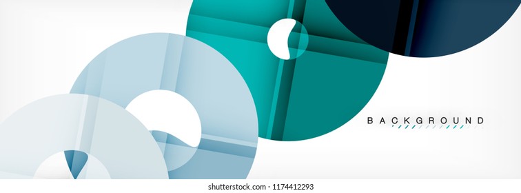 Fundo abstrato geométrico moderno, ilustração vetorial
