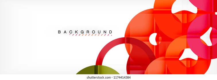 Modern geometrical abstract background, vector illustration