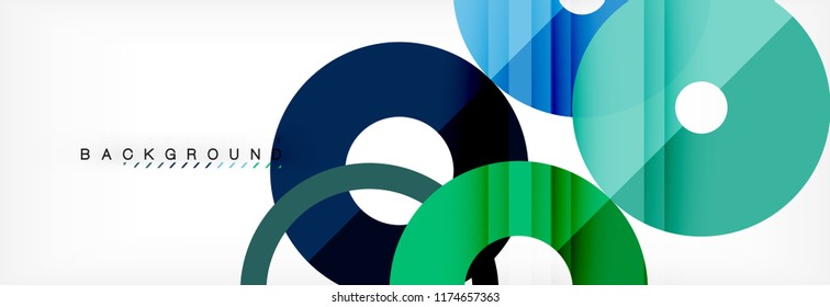 Modern geometrical abstract background, vector illustration