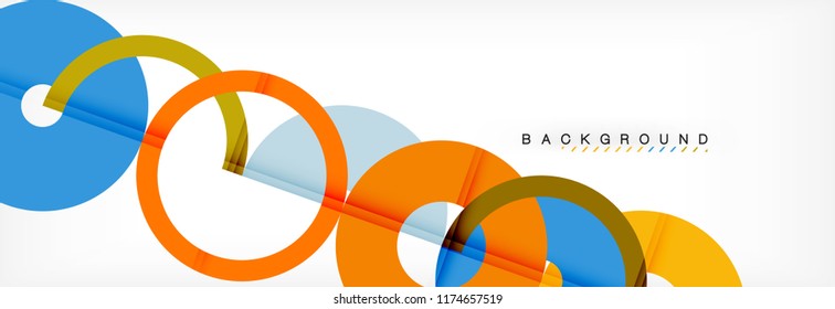 Fondo abstracto geométrico moderno, ilustración vectorial