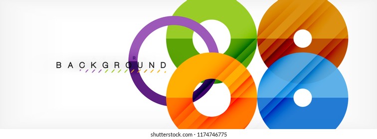 Modern geometrical abstract background, vector illustration