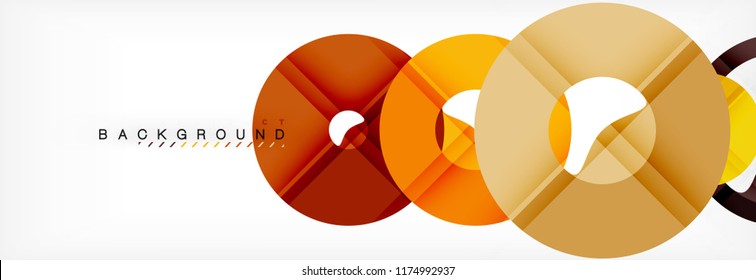 Modern geometrical abstract background, vector illustration