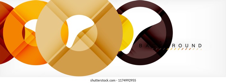 Modern geometrical abstract background, vector illustration