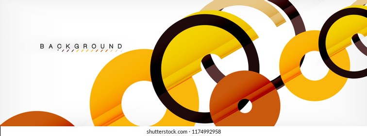 Fondo abstracto geométrico moderno, ilustración vectorial
