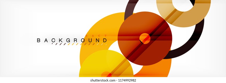 Modern geometrical abstract background, vector illustration