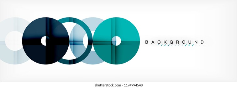 Modern geometrical abstract background, vector illustration