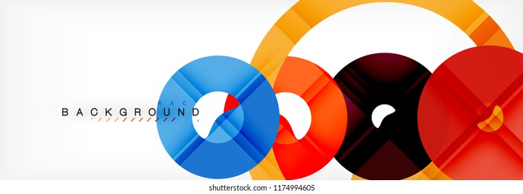 Fondo abstracto geométrico moderno, ilustración vectorial
