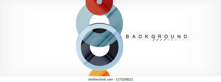 Modern geometrical abstract background, vector illustration