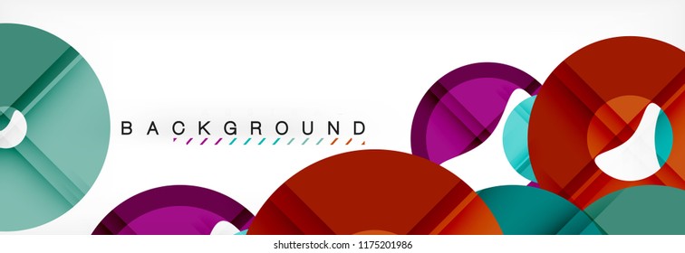 Modern geometrical abstract background, vector illustration