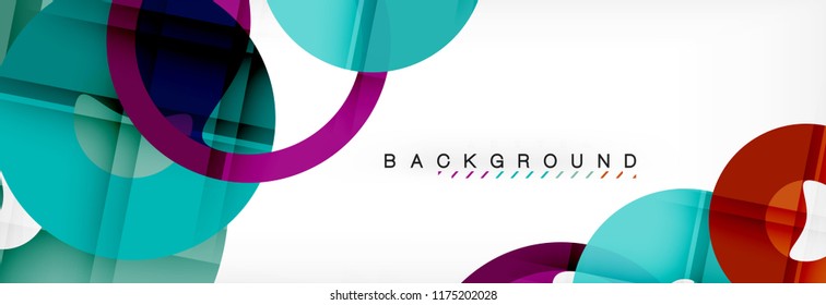 Fondo abstracto geométrico moderno, ilustración vectorial